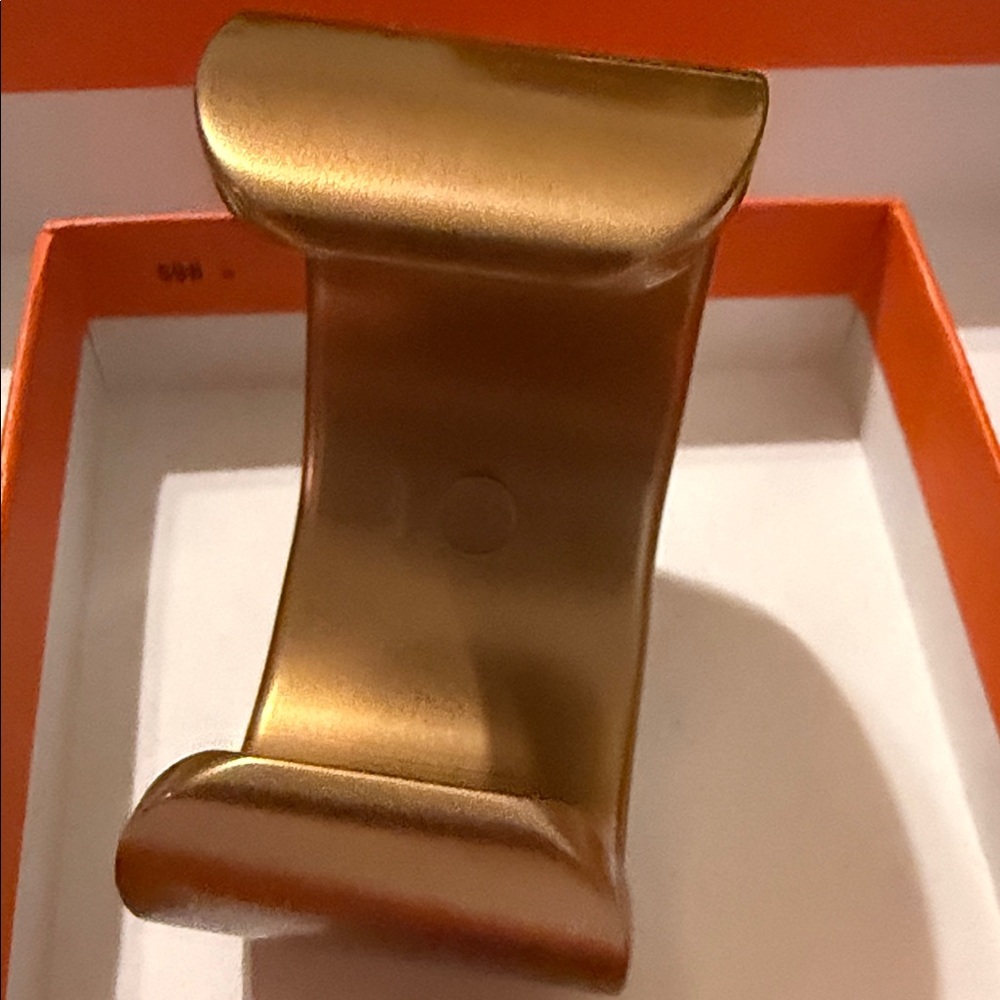 New Hermes Alu Medor Cuff Bracelet size T2 - Picture 8 of 11